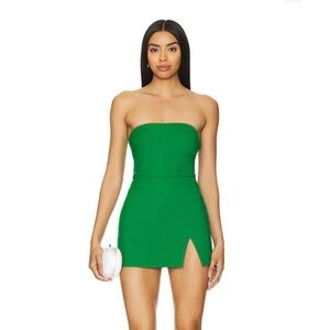 💚NWT!  REVOLVE superdown Lili Skort Romper in Kelly Green